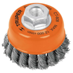 Escobilla tipo copa de 3" trenzado fino 14184 Truper