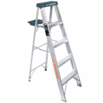 Escalera tipo tijera de aluminio 4 pasos 16742 Truper