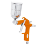 Pistola para pintar mini para retoque de gravedad vaso de aluminio 19090 Truper